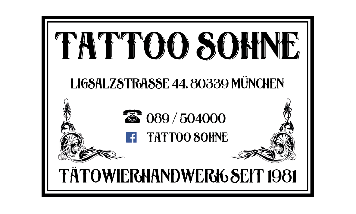 Tattoo Sohne